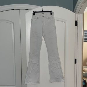 White Hudson Holly Flares size 28waist 36inseam